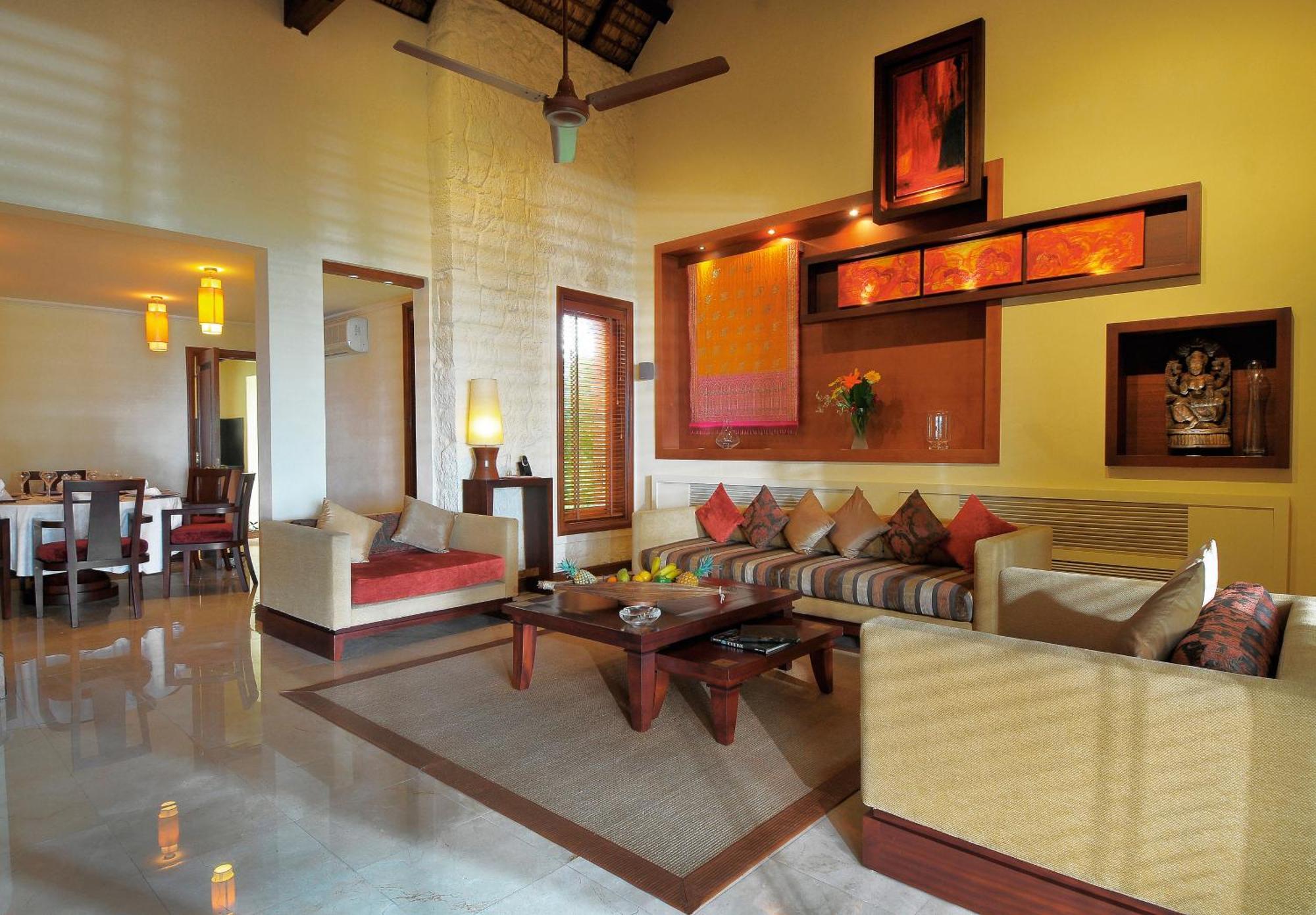 Constance Belle Mare Plage Room photo A living room in a house